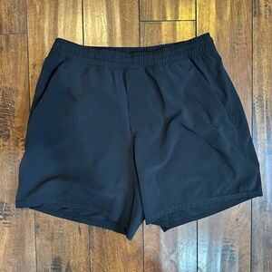 Lululemon Pace Breaker 5"  Linerless Shorts - Black - Medium